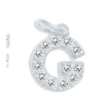 Small Diamond Letter Charms (A-Z)