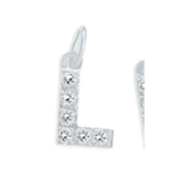 Small Diamond Letter Charms (A-Z)