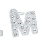 Small Diamond Letter Charms (A-Z)