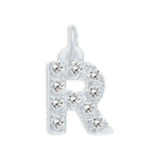 Small Diamond Letter Charms (A-Z)