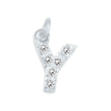 Small Diamond Letter Charms (A-Z)