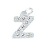 Small Diamond Letter Charms (A-Z)