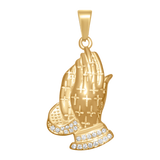 Praying Hands Charm