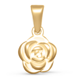 Rose Petal Charm Pendant