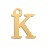 Simple Letter Charm (A-Z)
