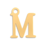 Simple Letter Charm (A-Z)