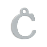 Simple Letter Charm (A-Z)