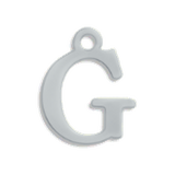 Simple Letter Charm (A-Z)