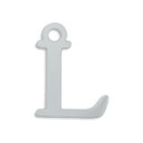 Simple Letter Charm (A-Z)