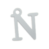 Simple Letter Charm (A-Z)